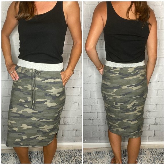 7th Ray Dresses & Skirts - Camo Pocket Skirt